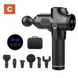 EMS Massage Gun 2021 Rechargeable Muscle Stimulator Deep Tissue Professional Massager Dropshipping