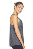 AE264 Women's Tie Back Muscle Tee