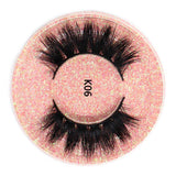 FOXESJI Lashes 3D Mink Eyelashes Thick Fluffy Soft Eyelash Extension High Volume Natural False Eyelashes Makeup Mink Eye Lashes - shopwishi 