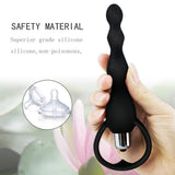 Anal Vibrator Sex Toy for Women Anal Beads Vibrators Gay Prostate Massage Smooth Butt Silicone but Plugs Sex Toys for Couple