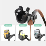 Cup and Cellphone Holder Hook Accessory for Baby Stroller