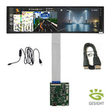 8.8 Inch Long Strip LCD Screen 1920*480 HSD088IPW1 HD-MI Driver Board Second Monitor Aida64 Sub Display CPU GPU Information