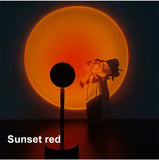 RGB Mini Table Rainbow Usb Led Sunset Red Lamp Sun Projection Sunset Desk Projector Led Light Decoration Rainbow Projection Lamp