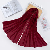 New Product Diamond Chiffon Women Long Hijab Scarf Muslim Lady Hijab Caps Islam Clothing Turkish Turban Shawl Headscarves