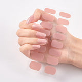 Nail-art Sticker Pure Solid Color Self Adhesive Nail Sticker Nail Sticker