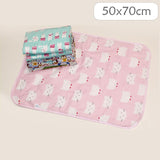 4 Size Baby's Cotton Waterproof Diapers Changing Pad