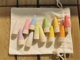 Kids Wood Montessori Toys Rainbow Shoots Palos Sticks