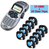 Original Dymo LetraTag LT-100H Label Printers Handheld Label Maker for LT 12267 91201 91202 91203 91204 91205 LT 18769 18771 - shopwishi 