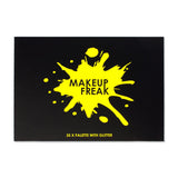 Makeup Freak X 35 Color Pigmented Eyeshadow Palette With Glitter Holiday