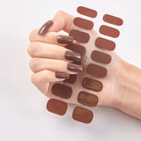 Nail-art Sticker Pure Solid Color Self Adhesive Nail Sticker Nail Sticker