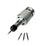 775 DC Motor With ER11 Extension Rod Carving Knife 12-36v 4000-12000 RPM Engraving Machine Ball Bearing Spindle Motor for CNC