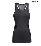 AQ249 Women's Mesh Panel Racerback