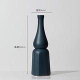 Orange Yellow Blue Nordic Ceramic Dried Flower Vase Decoration