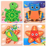 Montessori Materials Children Jigsaw Board Educational Wooden Toys