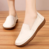 GKTINOO Women's Flats Handmade Shoes Spring Autumn Genuine Leather