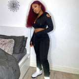 Fall 2021 Women Clothes Ladies Jogging Sweatsuit Hoodie Autumn 2 Piece Workout Set Women Outfits Woman Two Piece Pants Set