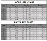 HQC-WYTZ001 3D Digital Printing Tracksuits Set for Men Hoodies Sweatshirts Drawstring Men's Trousers