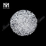 Zircon Stone Manufacturer 2mm Round Cut White Color Cubic Zircon Loose