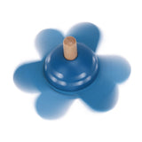 Kids Wooden Toys Flower Rotate Spinning Top Wooden Classic Toys for Chidren Kids Develop Intelligence Education Montessori Toys