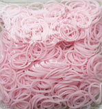 600 Elastic Different Colors Rubber Loom Bands Bracelet