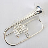 Flugelhorn Professional Silver Plated Flugelhorn Trumpet Top Grade Flugelhorn