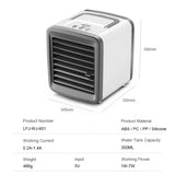 Air Conditioner Air Cooler Mini Fan Portable Airconditioner for Room Home Air Cooling Desktop Usb Charging Air Conditioning Fan