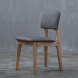 Special Offer Solid Wood Black Simple Backrest Hotel Dining Chair Home Furniture Restaurant Coffee Chair
