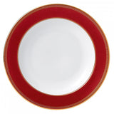 Ceramics Flat Plate Bone China Cup Saucer Set Red Platter Tableware European Style Western Dinner Dishes Coffee Cup Set 1pcs