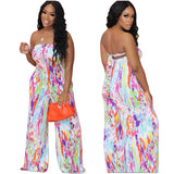 Dress Ladies Best Selling Products Usa Spaghetti Strap Sleeveless Women Tie Dyed Casual Bodycon Dress