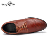 Wholesale Men Shoes Genuine Leather Height Increasing Dress Men Shoes High Quality Fashion Dress Elevator Shoes for Men