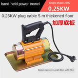 Portable Concrete Trowel Attached Flat Vibrator Single Three-Phase 220v