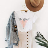 Be Kind Pink Graphic T-Shirt