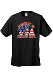 USA Flag T Shirt Men's Property of Athletic Dept.