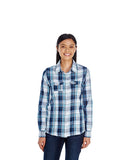 Burnside Ladies' Plaid Pattern Woven Shirt BN5222