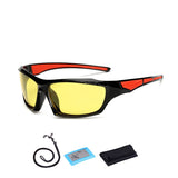 Polarized UV400 Night Vision Sports Glasses Quality Cycling Riding Running Driving Sunglasses Hunting Camping Hiking Eyewear