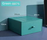 Plastic Desktop Organizer With Drawers Mini Desk Storage for Office Vanity Cosmetic Makeup Organizer With Storage Case