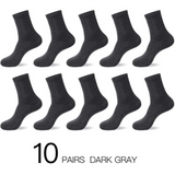 Men's Cotton Socks 10 Pairs/Lot