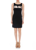 A-Line Print Detail Dress