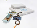 2019 Su Embroidery Unfoldable Lotus Chinese Zen Buddhism Zafu and Zabuton Meditation Cushion Meditation Pillow Zen Buddhism