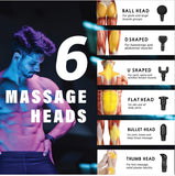 EMS Massage Gun 2021 Rechargeable Muscle Stimulator Deep Tissue Professional Massager Dropshipping