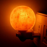 Himalayan Warm White Salt Lamp Natural Crystal Hand Carved Night Light