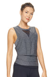 AE264 Women's Tie Back Muscle Tee