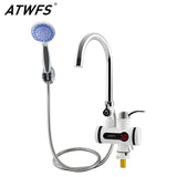 ATWFS Tankless Water Heater Faucet Shower Instant Water-Heater Electric Tap