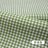 Rainbow Plaid Fabric Pure Cotton 100% Shirt Clothing Dress Bed Sheet Twill Fabrics Textile for Sewing Grid Brocade Black White