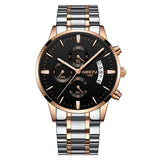 NIBOSI Men's Masculino Military Quartz Wrist Watch