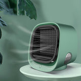 Air Cooler Fan USB Mini Portable Air Conditioner Fan Desktop Space Cooler