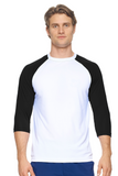 AI926 Men's 3/4 Raglan Sleeve Outfitter Crew