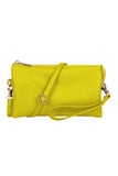 7013lpd - Faux Crossbody Wristlet Bag