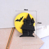 20pcs/Lot Resin Halloween Accessories Flat Back Cabochon Embellishments for Scrapbooking DIY Decoration Crafts Party Supplies