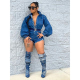 Women Boutique Jeans Trendy Fashion Streetwear Jeans for Women Stylish Puff